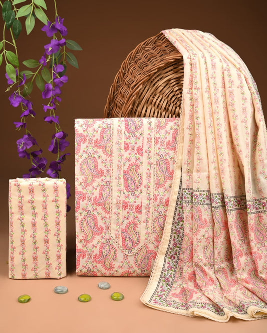 Premium Cotton Suit Set with Gota Patti Work (BACOTGH50)