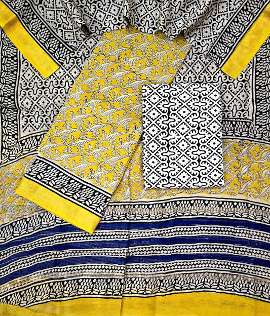 Exclusive Maheshwari silk suit Set