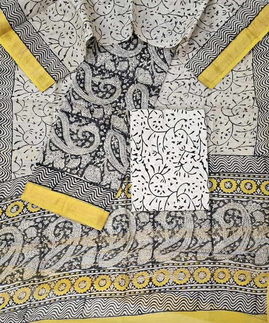Exclusive Maheshwari silk suit Set