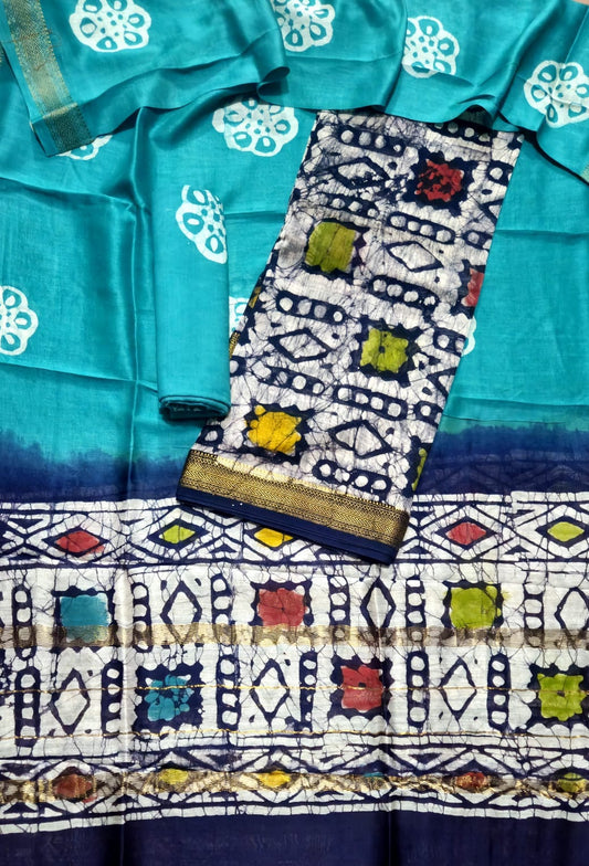 Exclusive Maheshwari silk suit Set