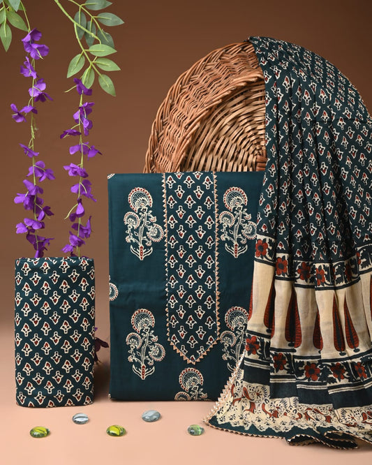 Premium Cotton Suit Set with Gota Patti Work (BACOTGH03)